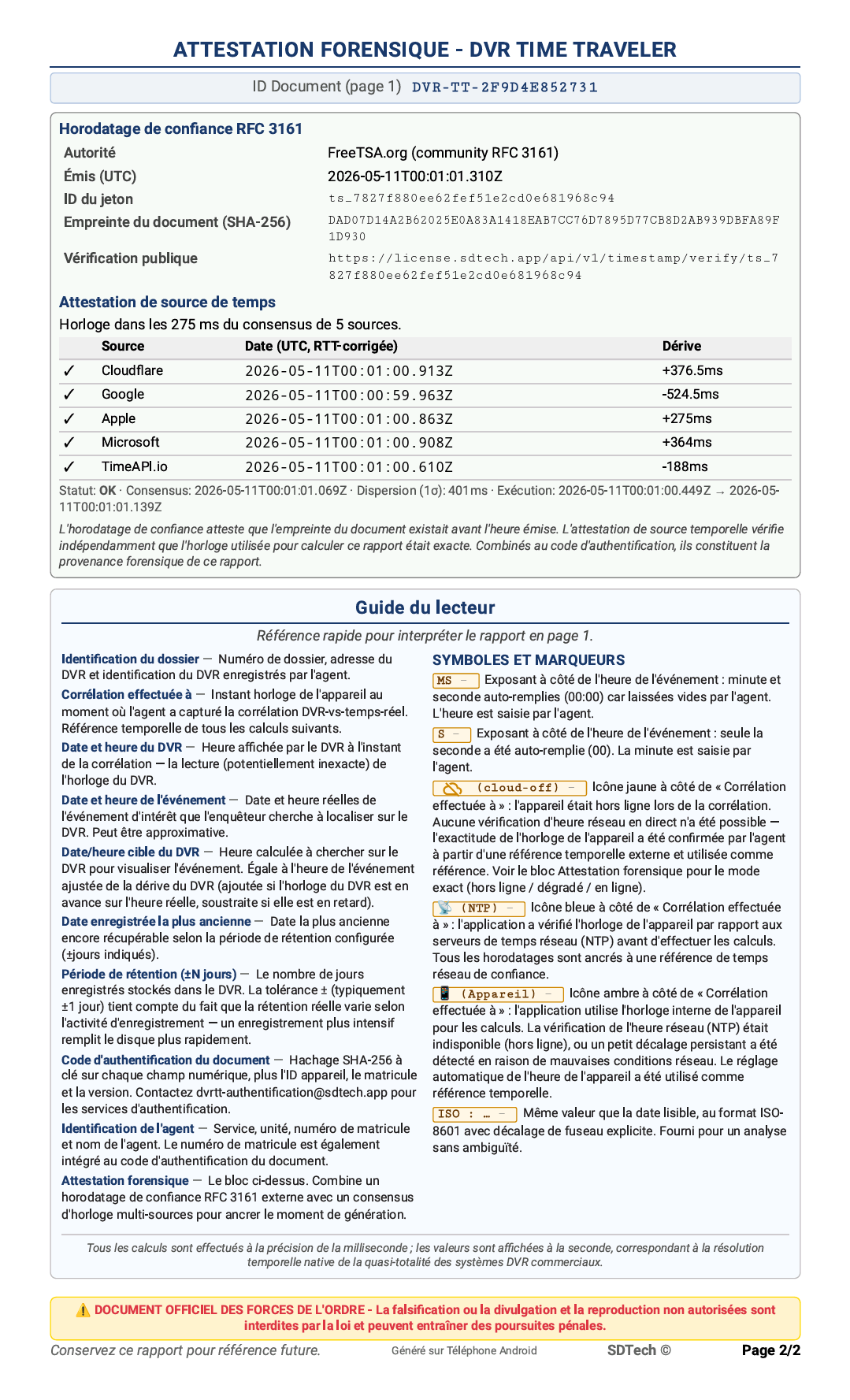Rapport PDF — page 2