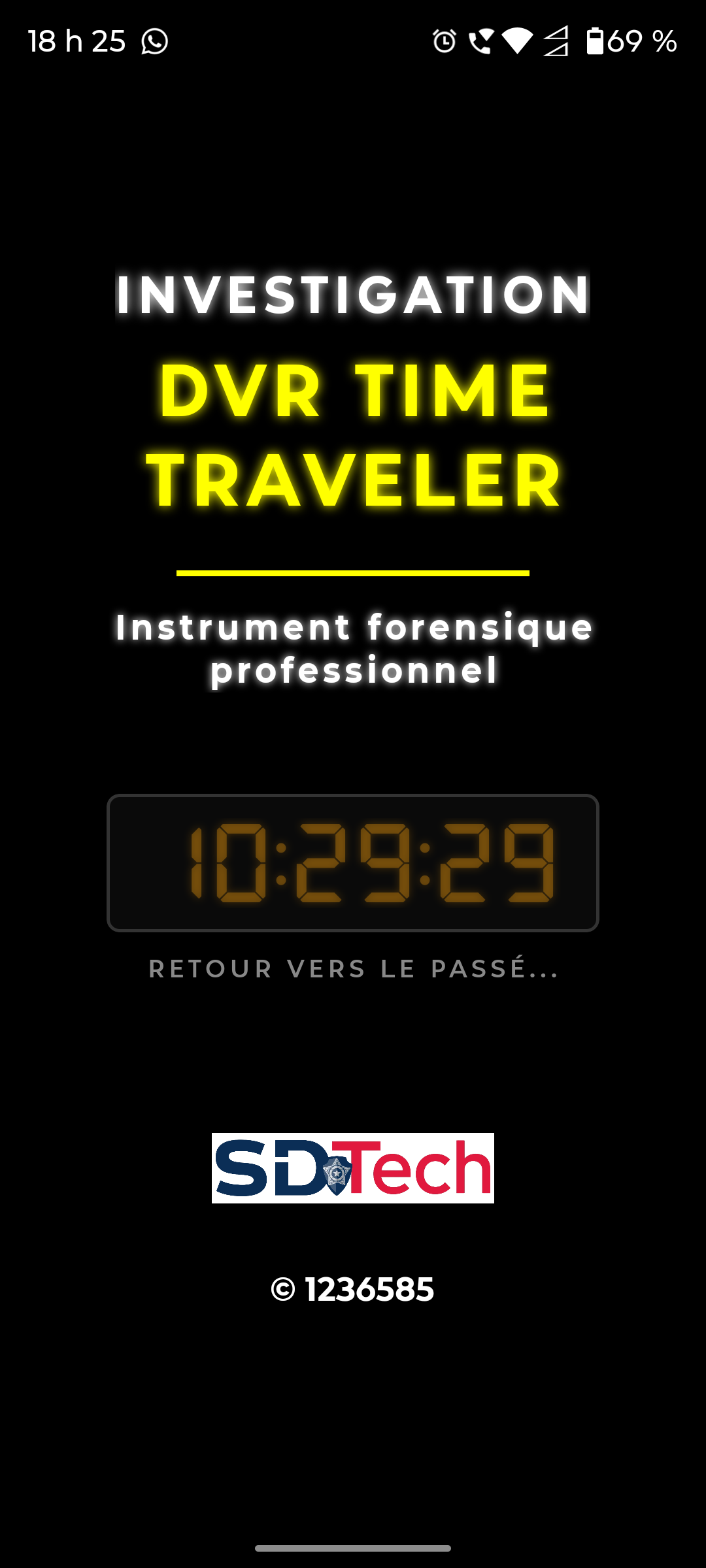 DVR Time Traveler - Capture d'écran